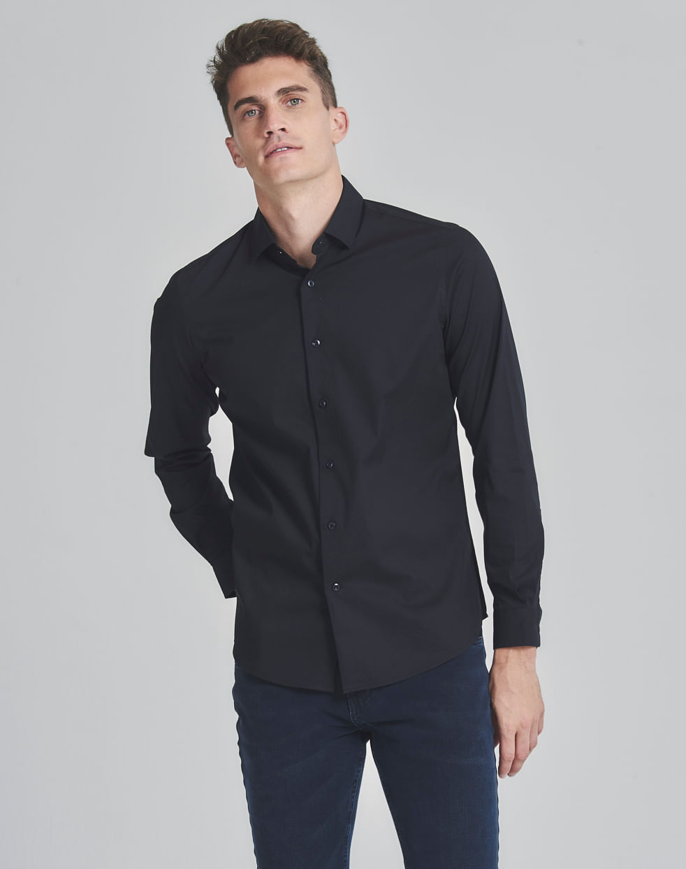Camisa vestir slim confort DENVER