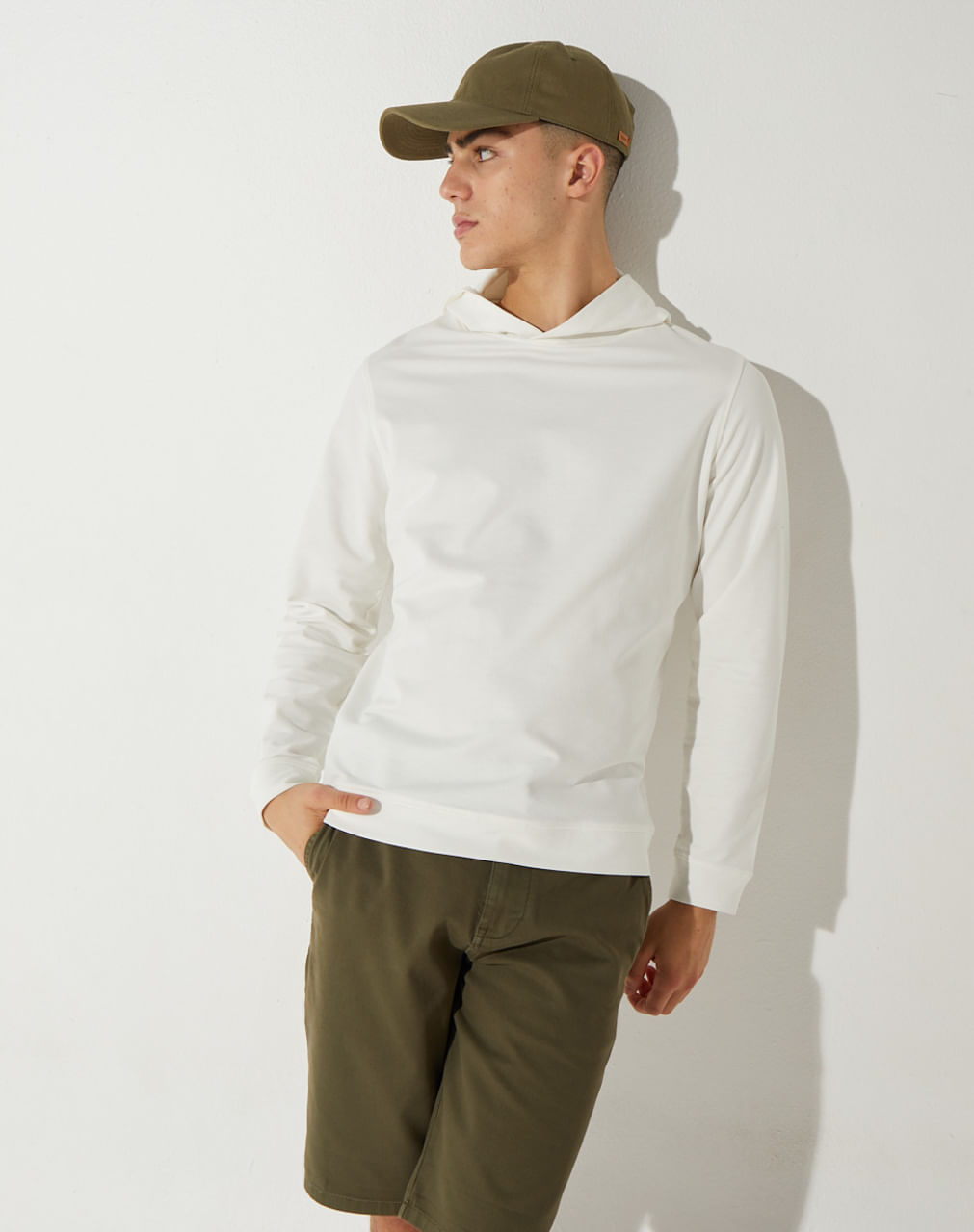 Hoodie rústico liviano 100% algodón KAWAI