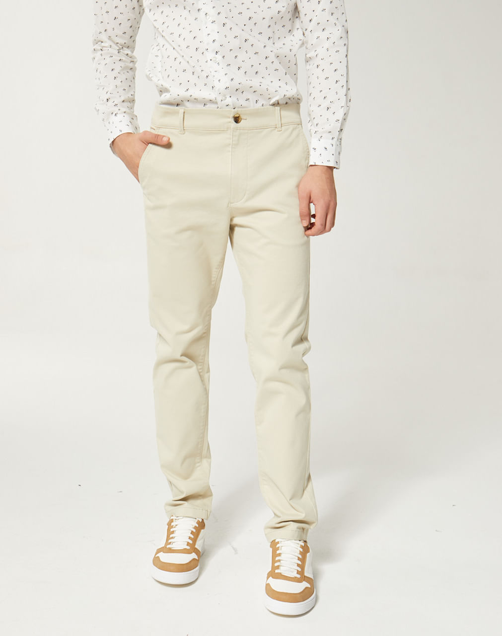 Pantalón chino slim confort SIDNEY