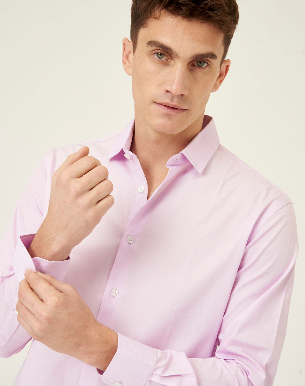 Camisa vestir regular 100% algodón FIGUERA — imagen 3