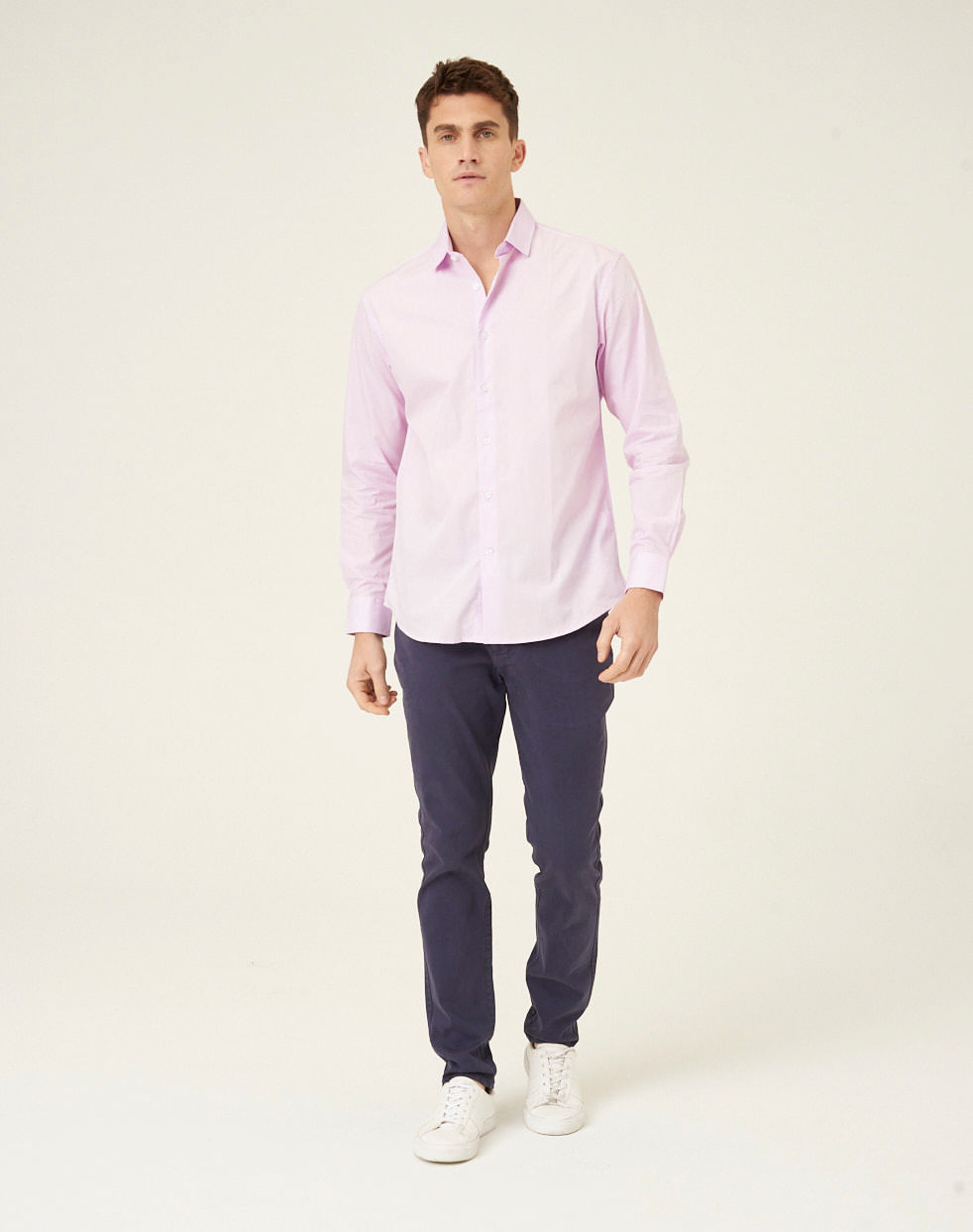 Camisa vestir regular 100% algodón FIGUERA — imagen 4