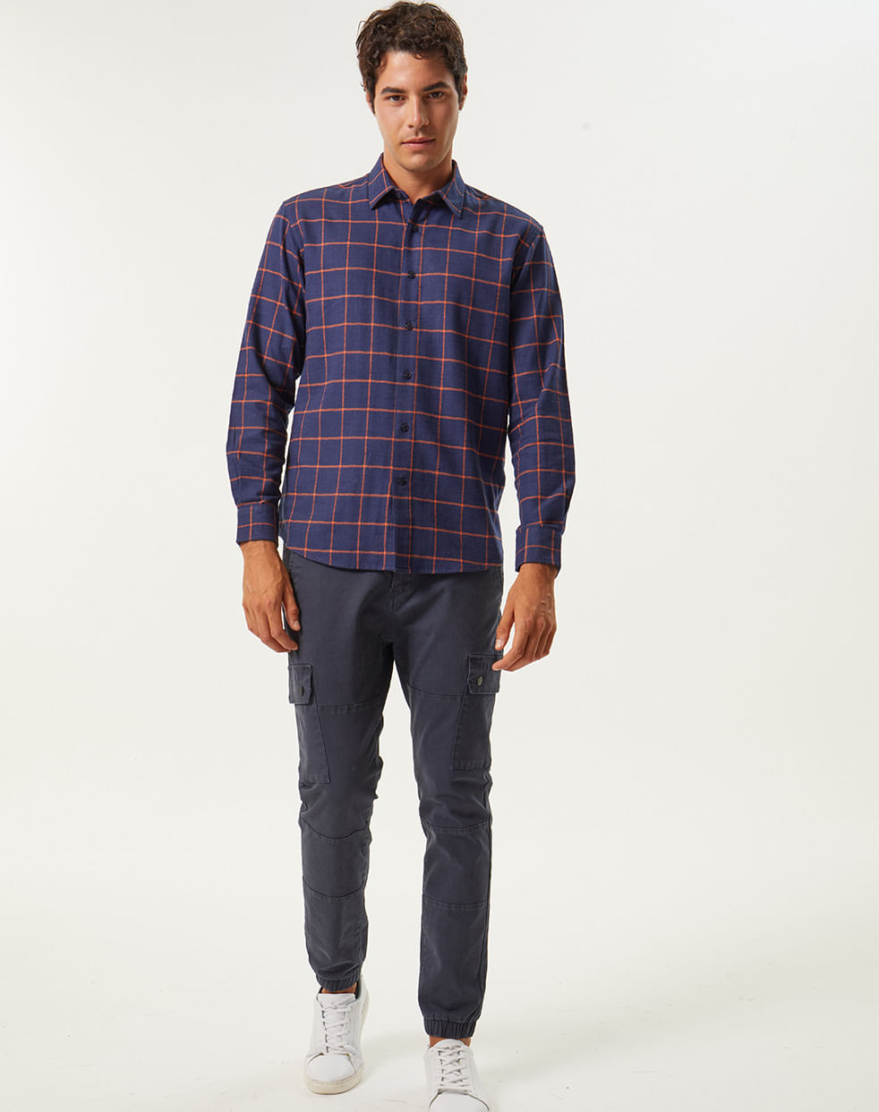 Camisa regular 100% algodón LOGAN