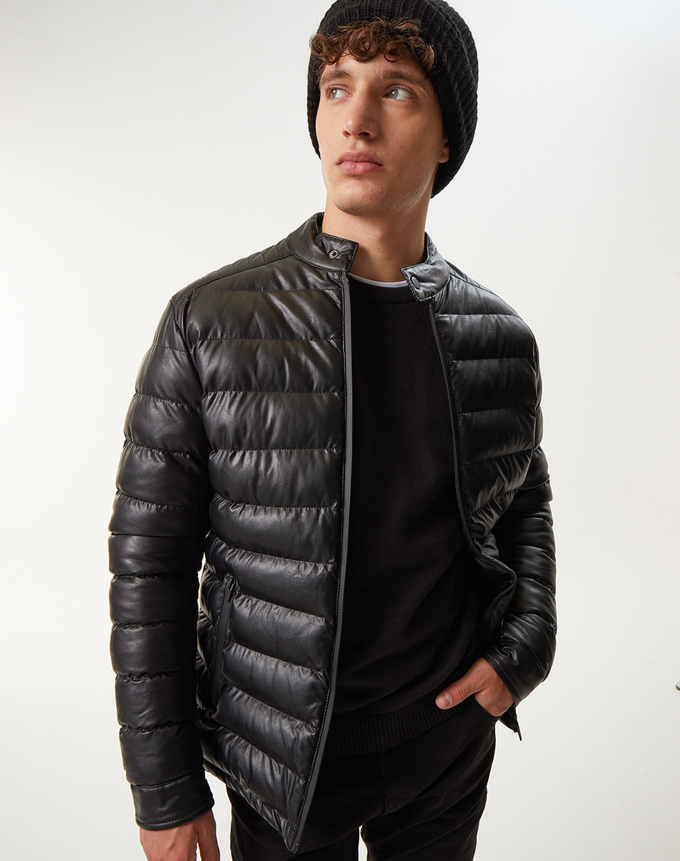 Campera simil cuero SAILER — imagen 2
