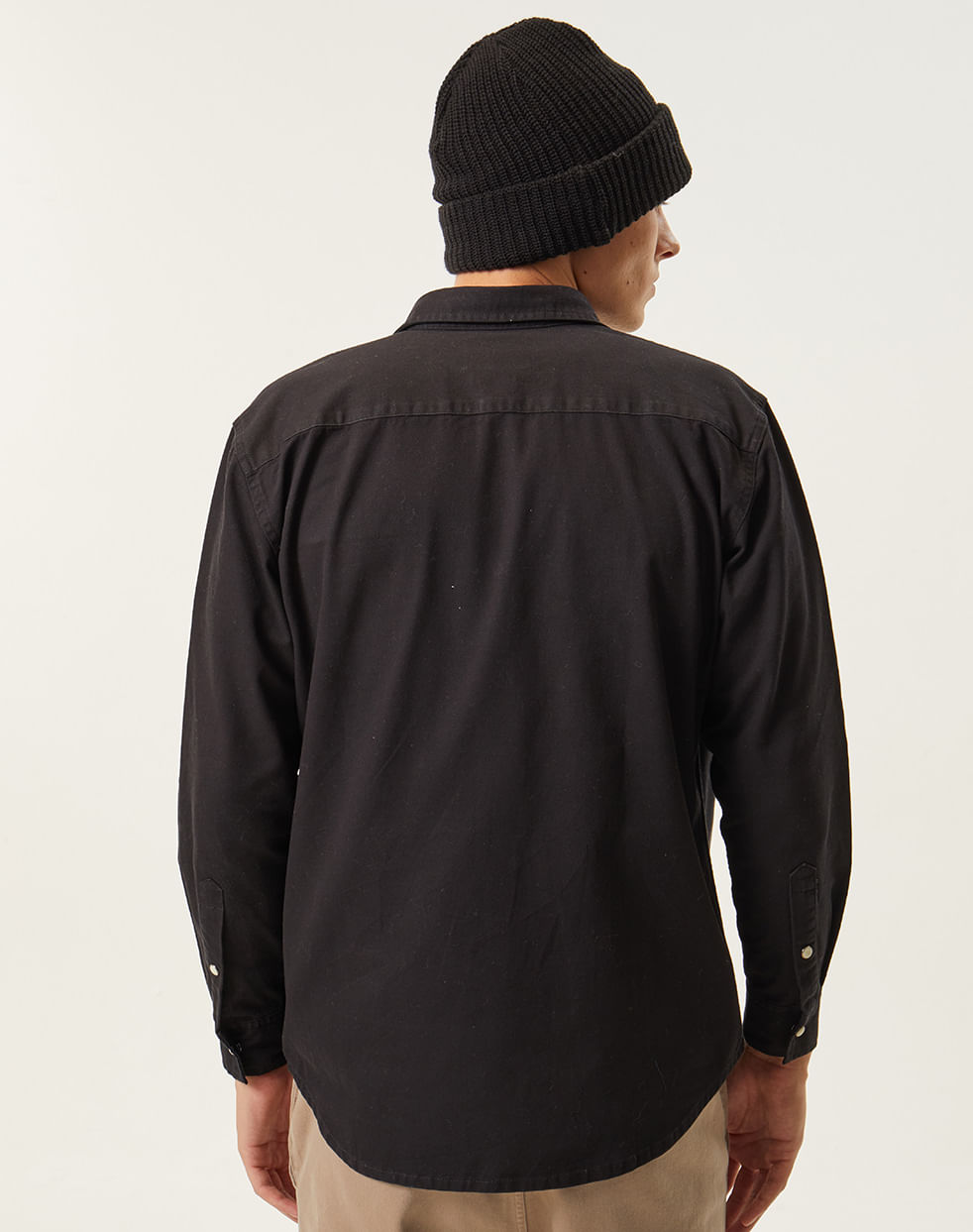 Camisa regular denim 100% algodón JACOB — imagen 4