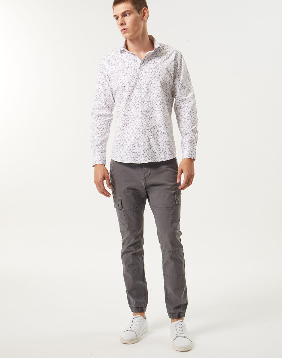 Camisa regular 100% algodón JAYDEN — imagen 2