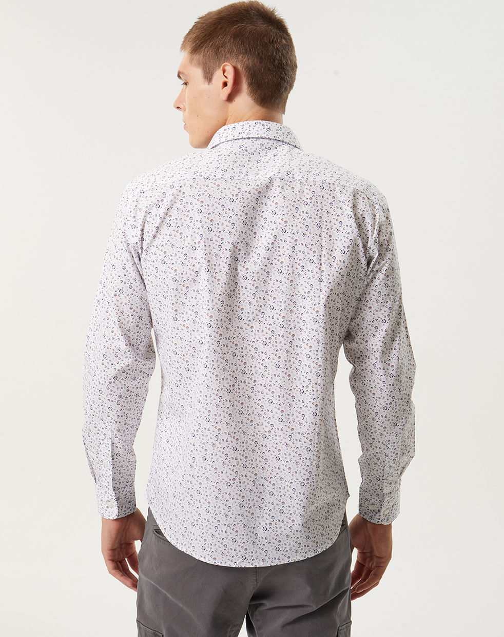 Camisa regular 100% algodón JAYDEN — imagen 4
