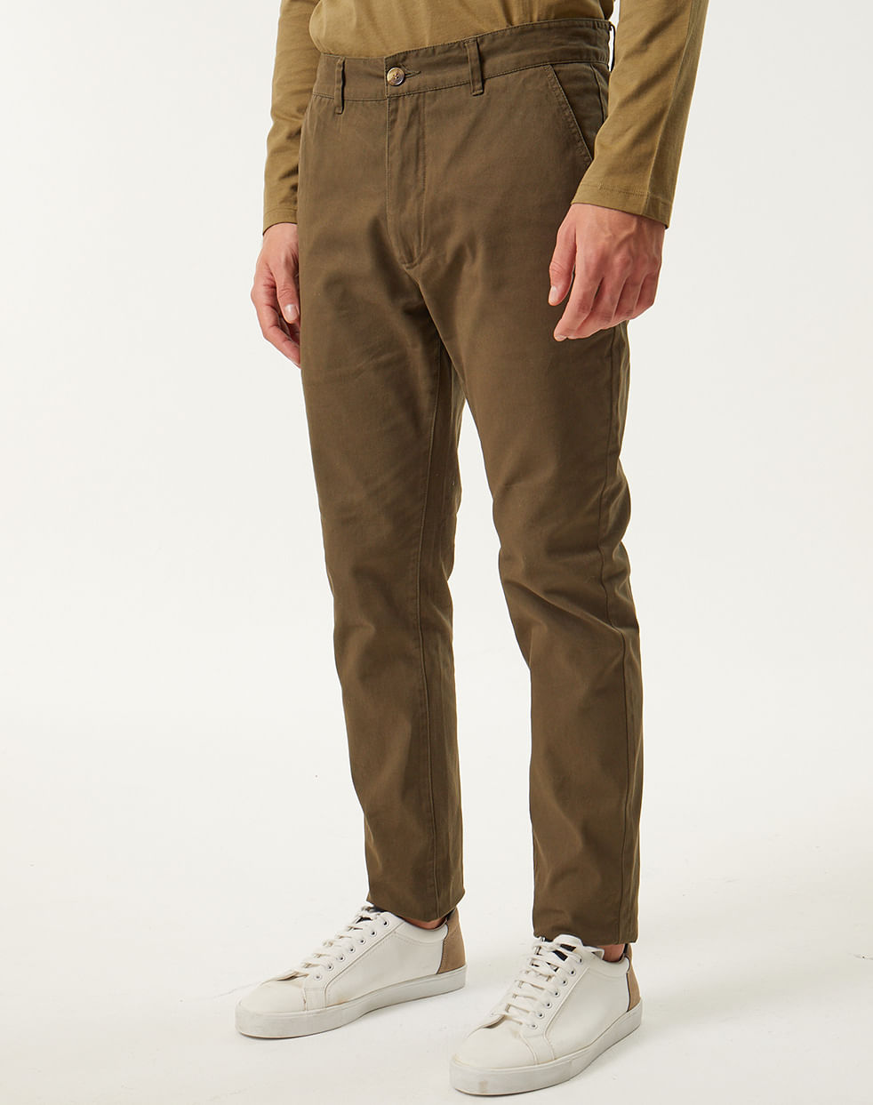 Pantalón chino regular 100% algodón PRAGA