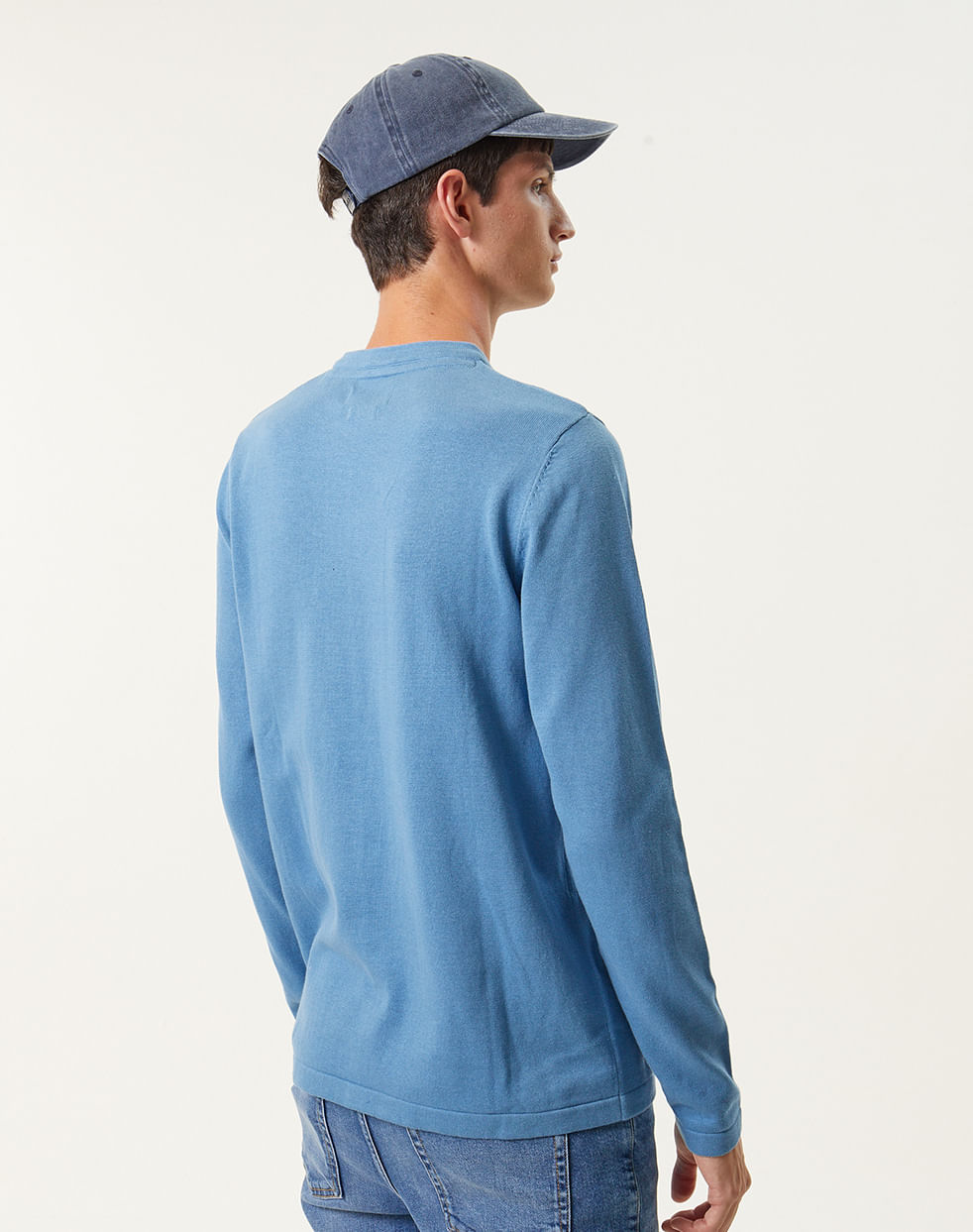 Sweater liso 100% algodón JOSEP — imagen 7