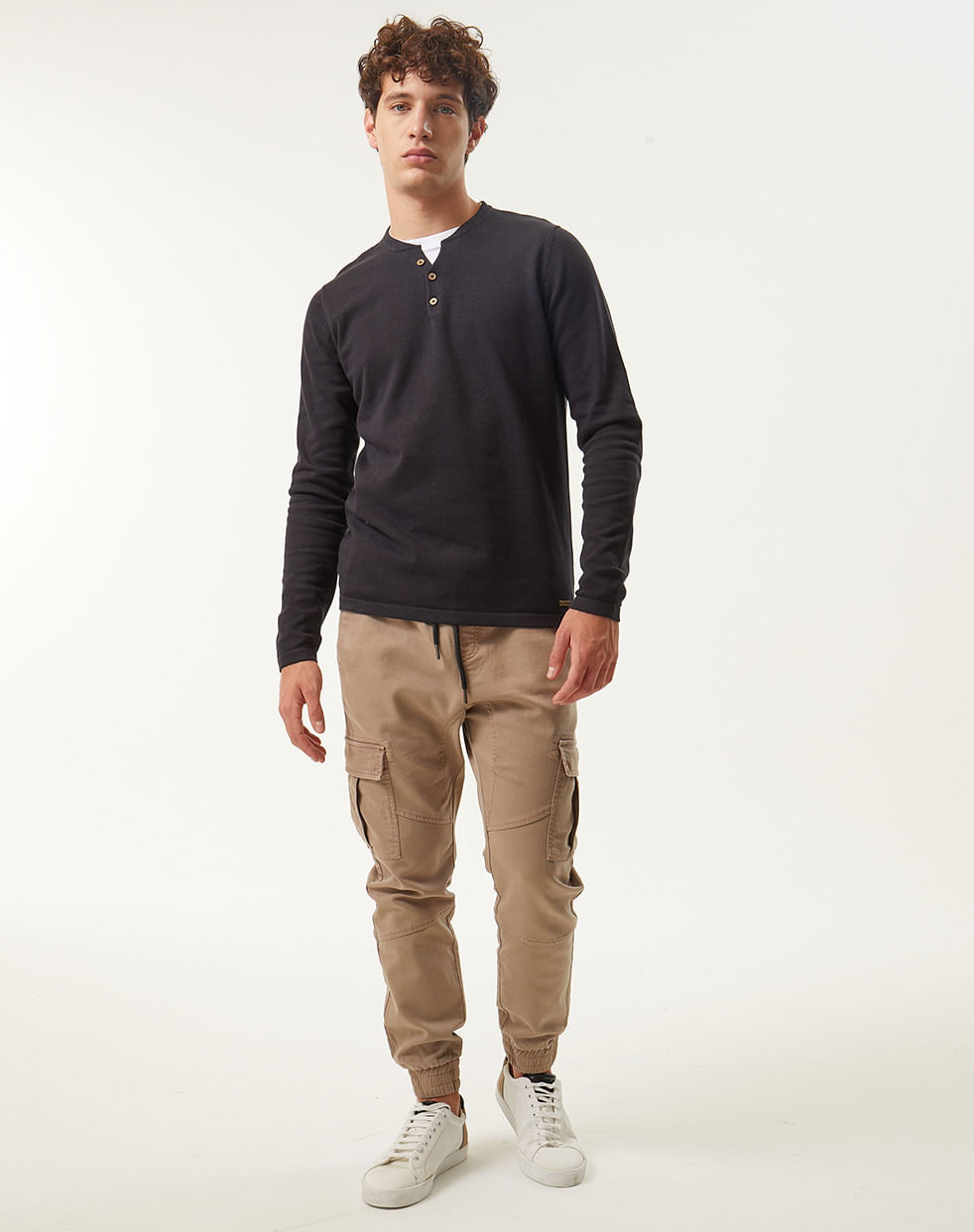 Sweater liso 100% algodón JOSEP — imagen 2