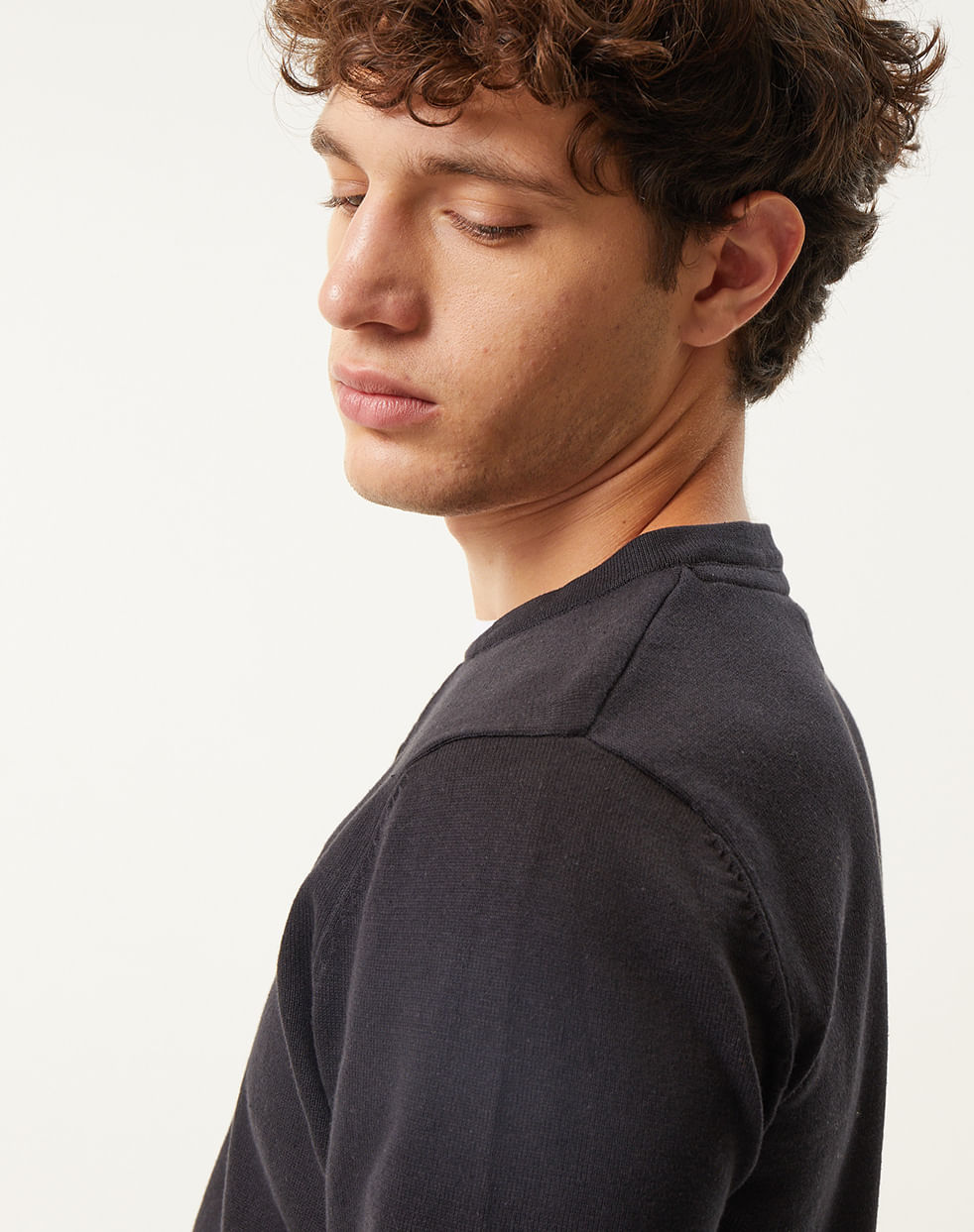 Sweater liso 100% algodón JOSEP — imagen 6