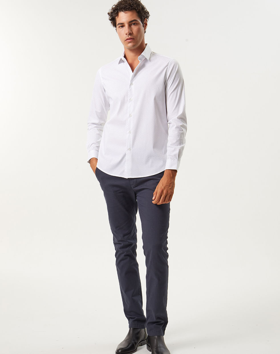 Camisa vestir slim confort LUCIANO