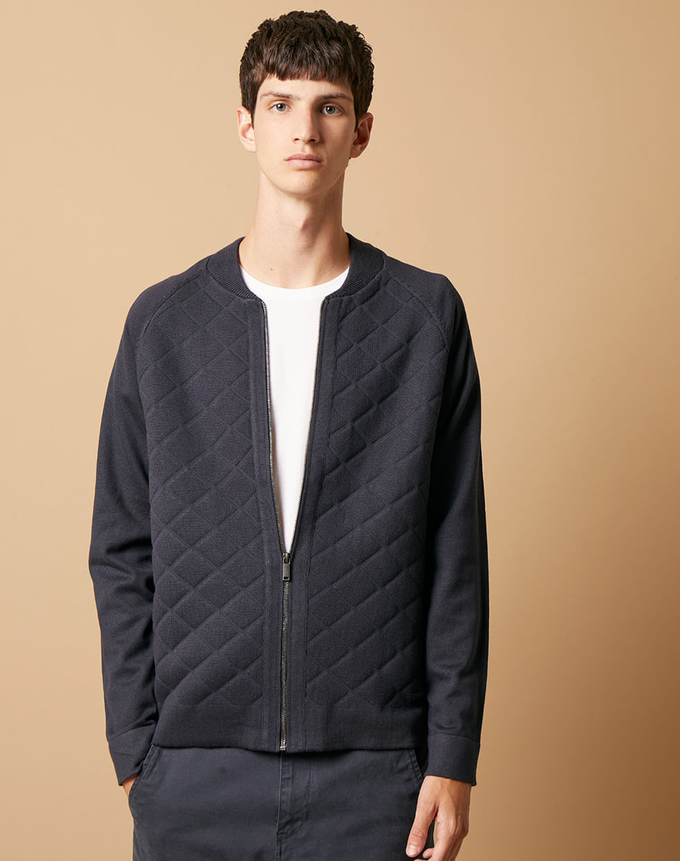 Campera tejida tramada GIOVANNI