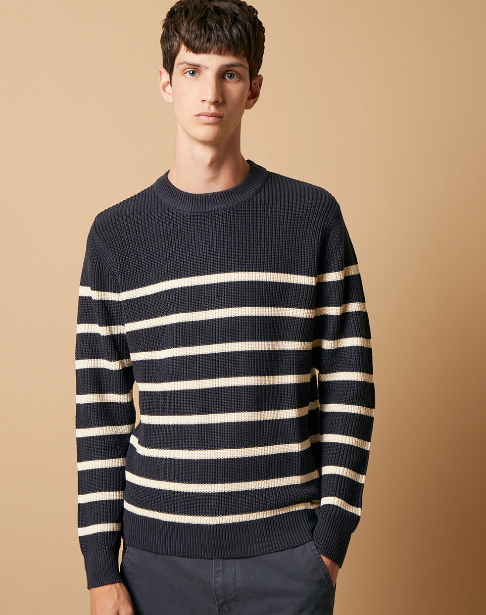 Sweater color block PALMIRO