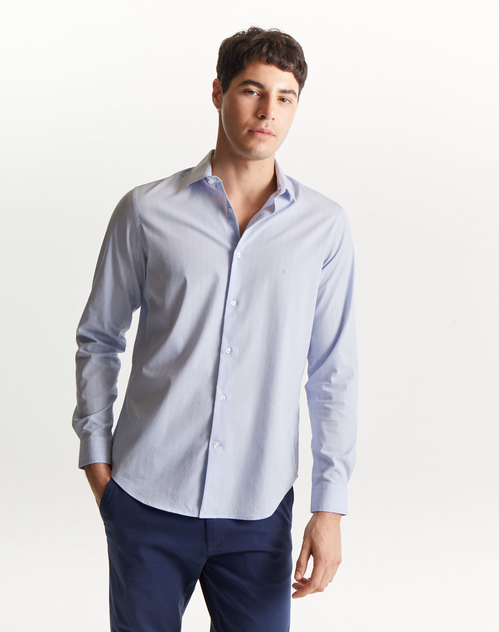 Camisa vestir slim confort MICHAEL