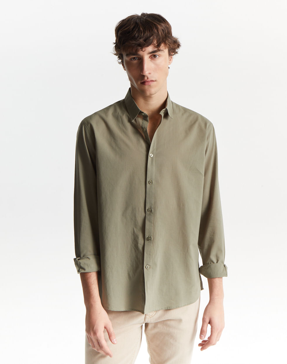 Camisa regular 100% algodón ADENIUM