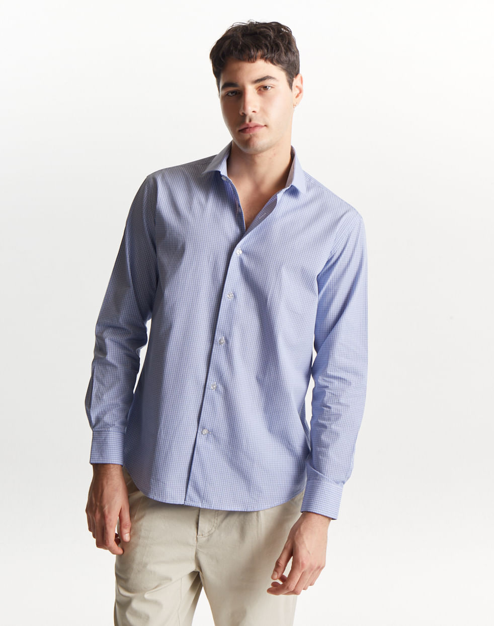 Camisa vestir regular 100% algodón FIORENZO