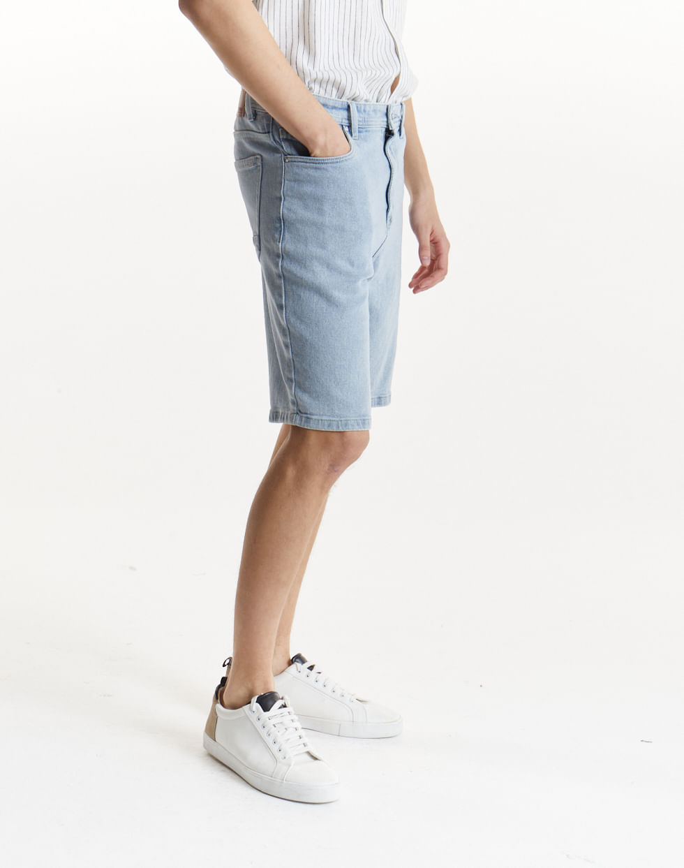 Bermuda 5 bolsillos denim confort CABO — imagen 2