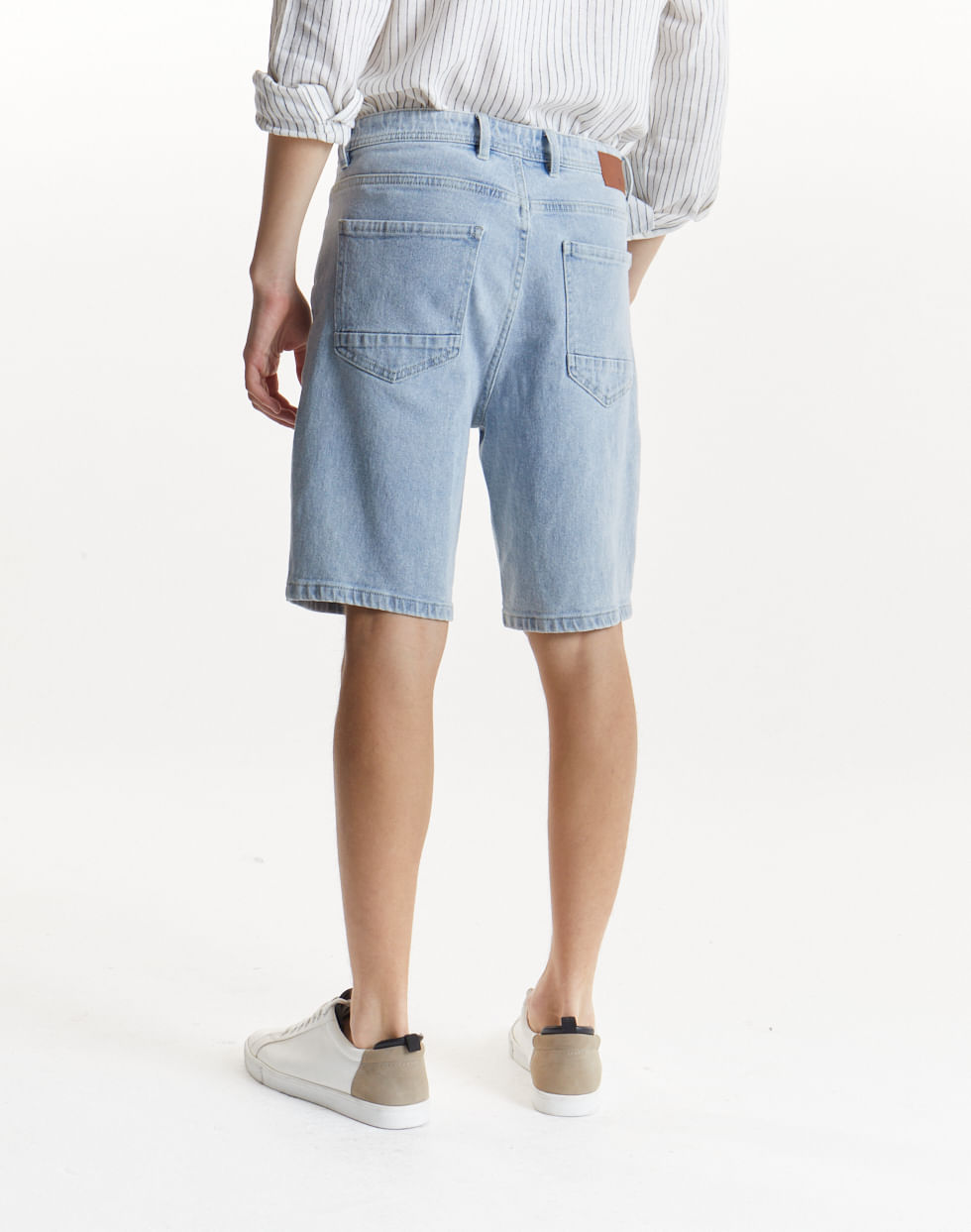 Bermuda 5 bolsillos denim confort CABO — imagen 3