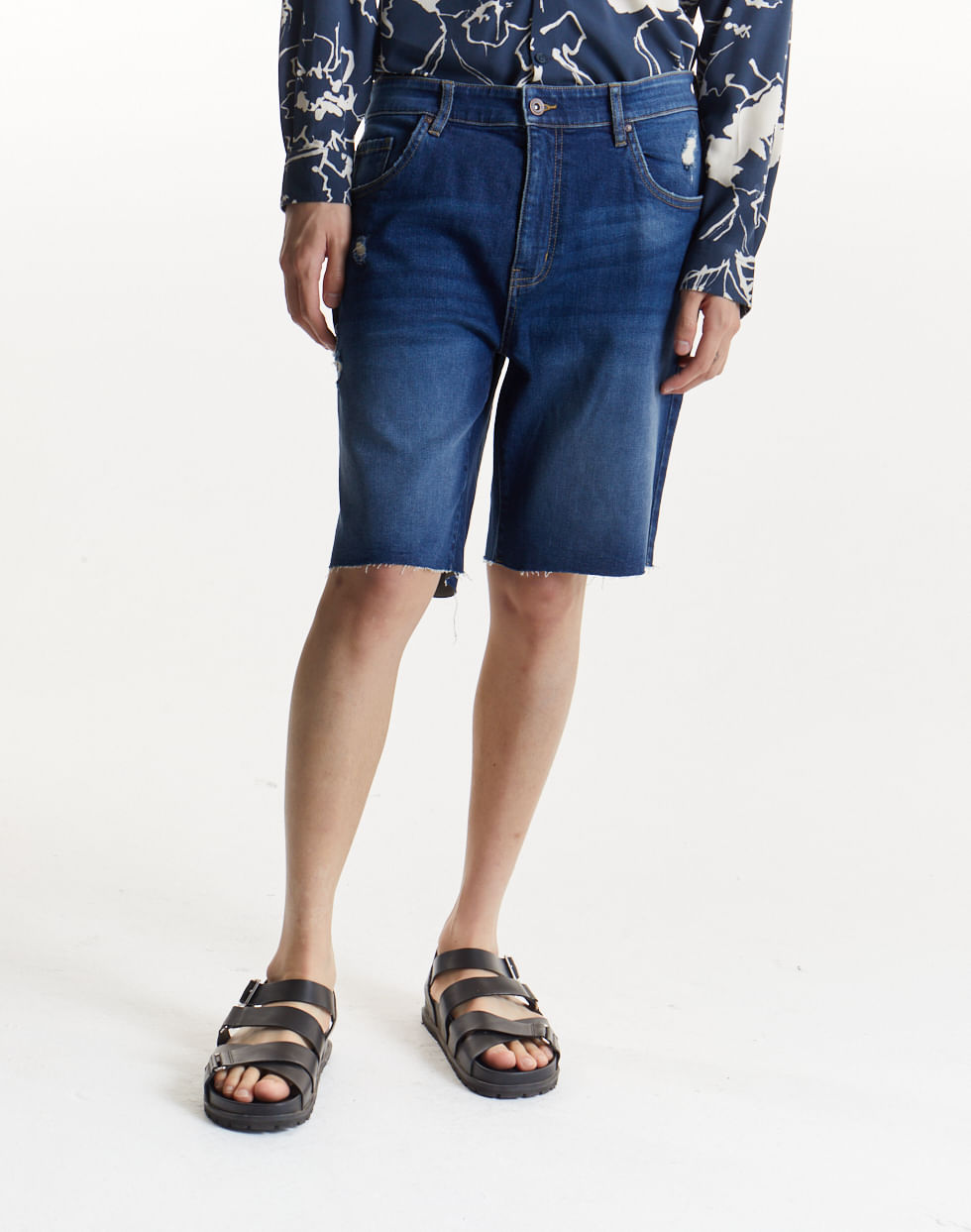 Bermuda regular confort denim TAORMINA