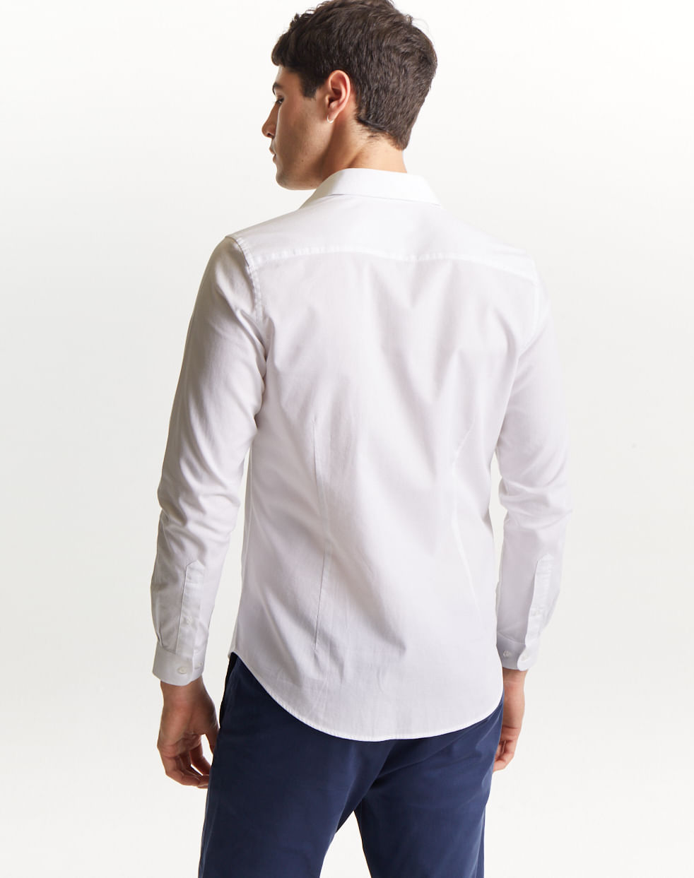 Camisa vestir slim 100% algodón FLORENTINO — imagen 3