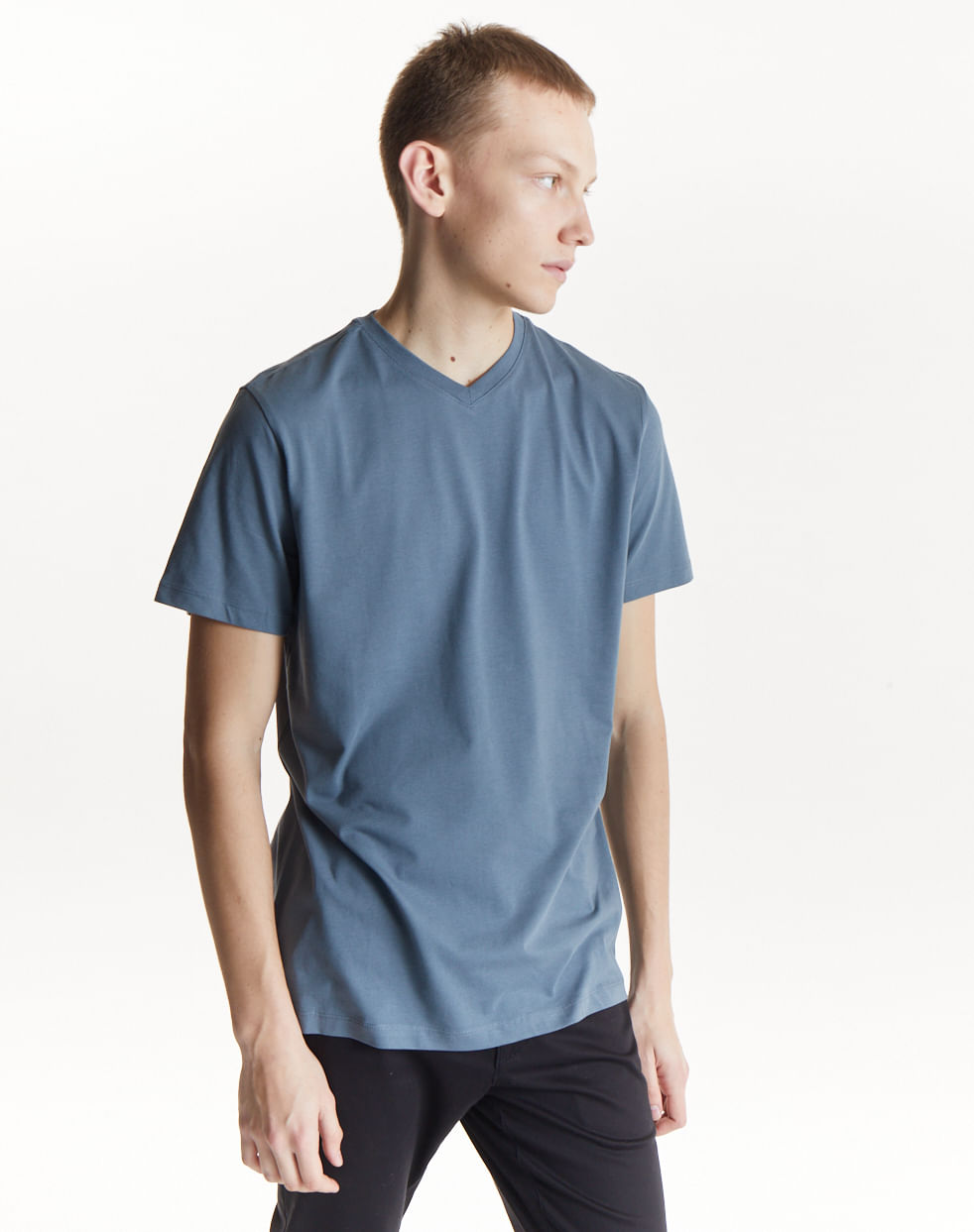 Remera básica 100% algodón DARWIN — imagen 3
