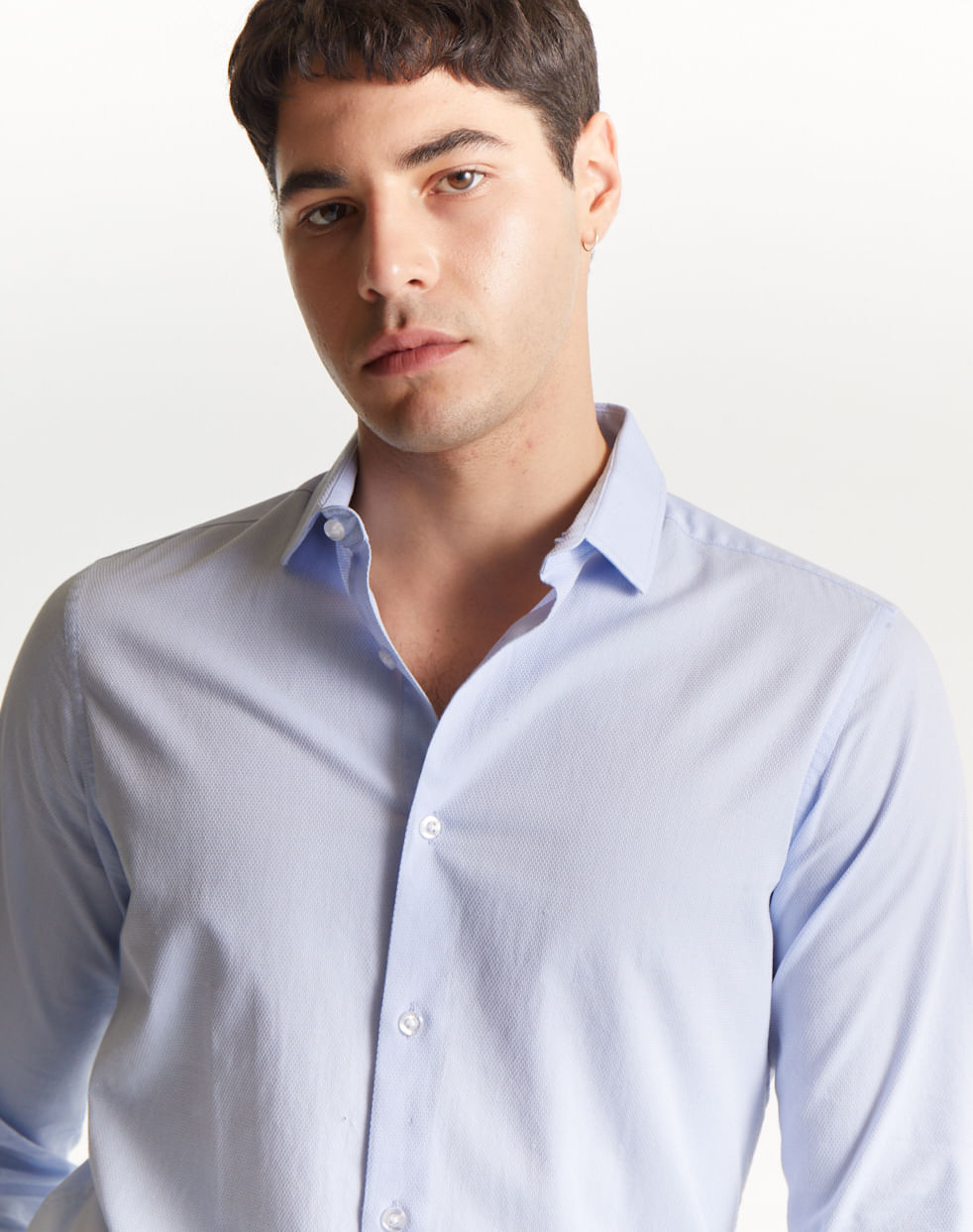 Camisa vestir slim 100% algodón FLORENTINO — imagen 2