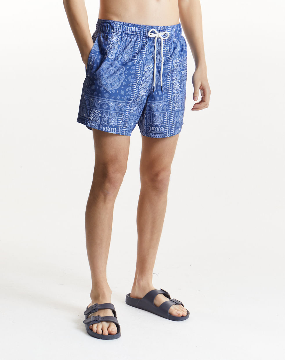 Short de baño estampado LAGOS