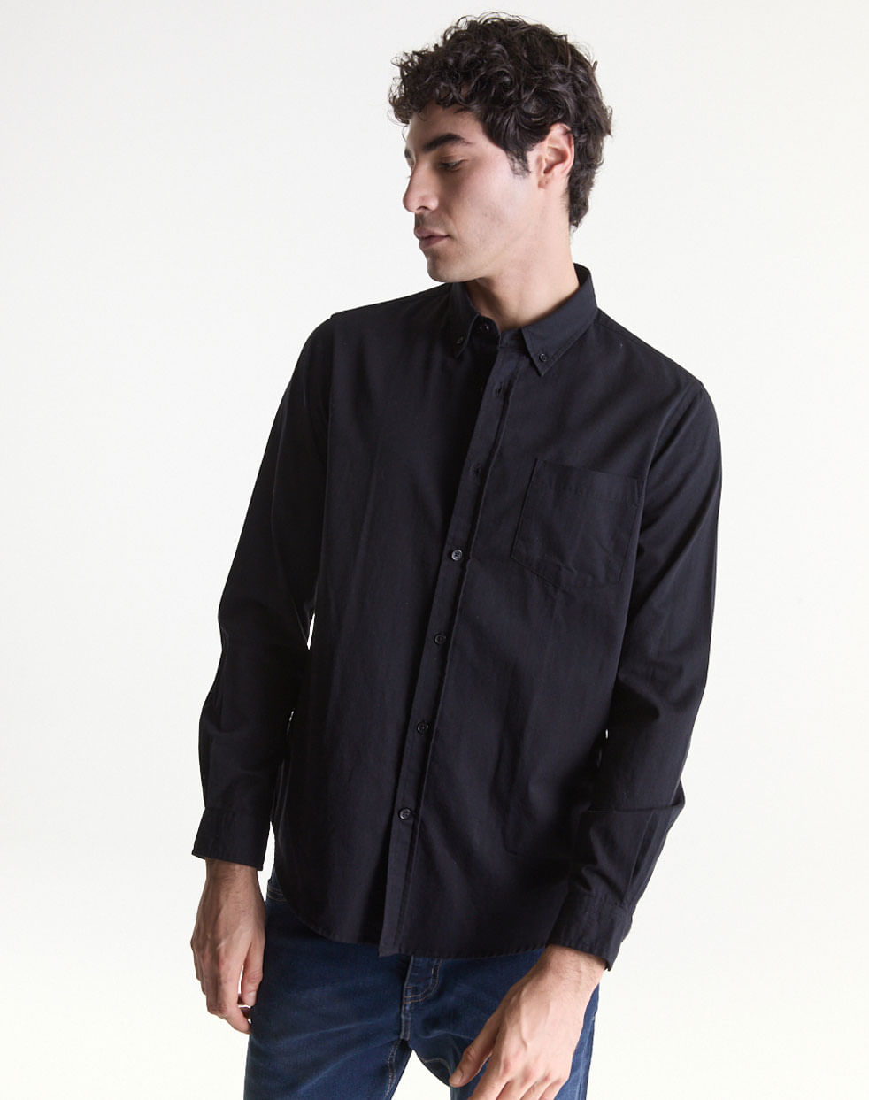 Camisa slim 100% algodón RODOLFO