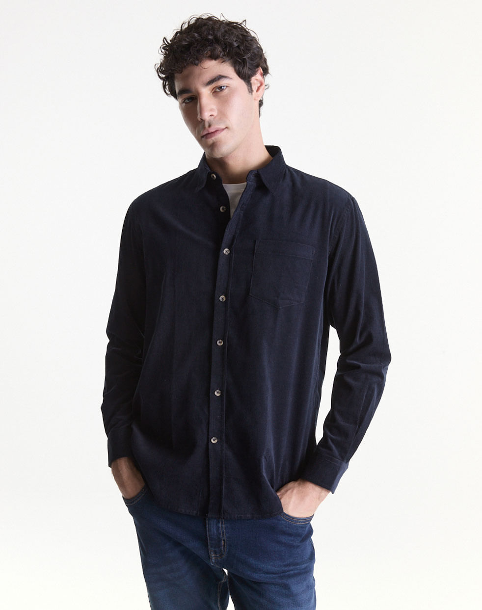 Camisa regular 100% algodón SALTA