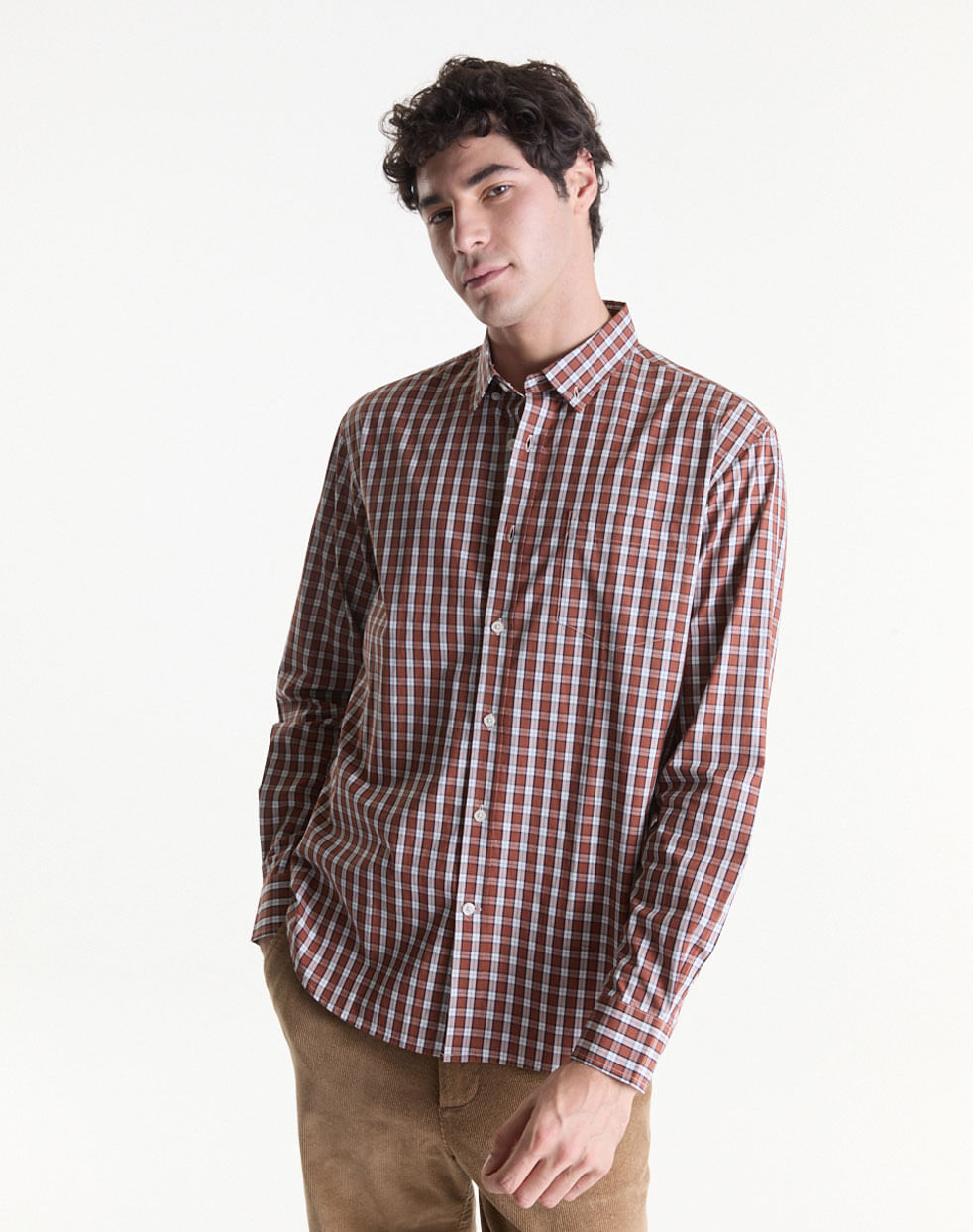 Camisa regular 100% algodón CANADA