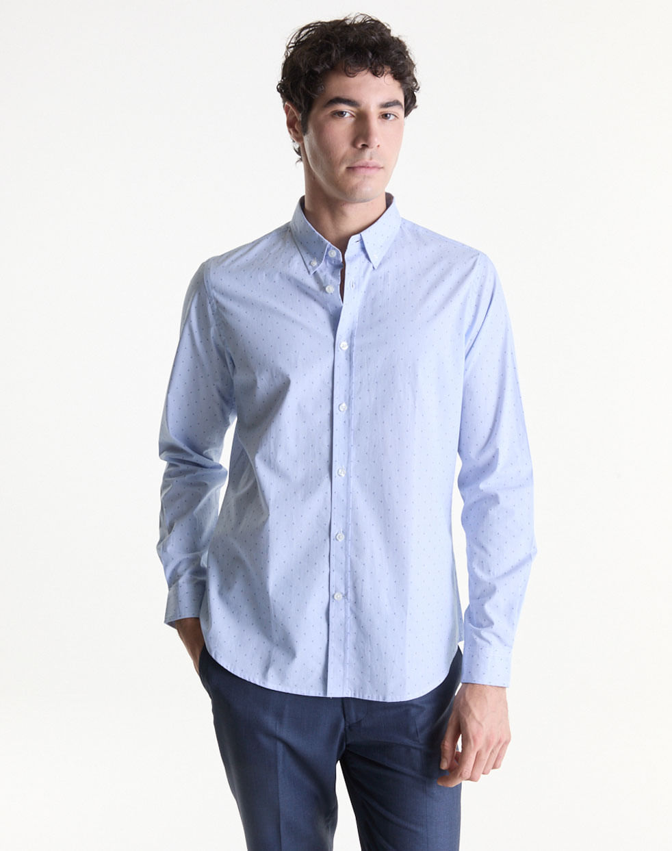Camisa regular 100% algodón NORUEGA