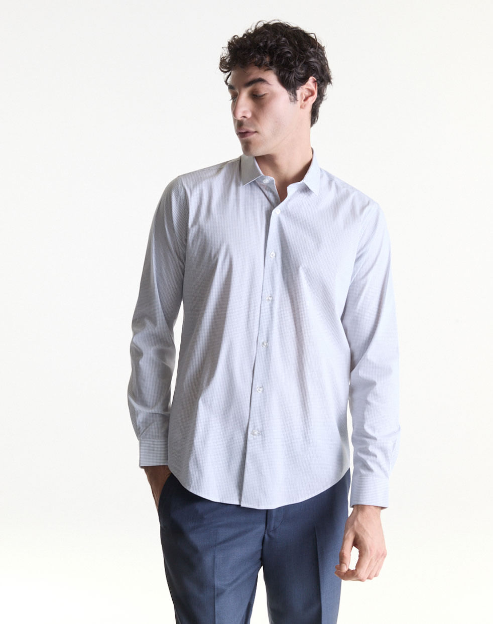 Camisa vestir slim confort BELGICA