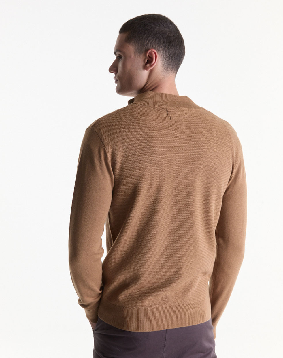 Campera tejida tramada UURI — imagen 3