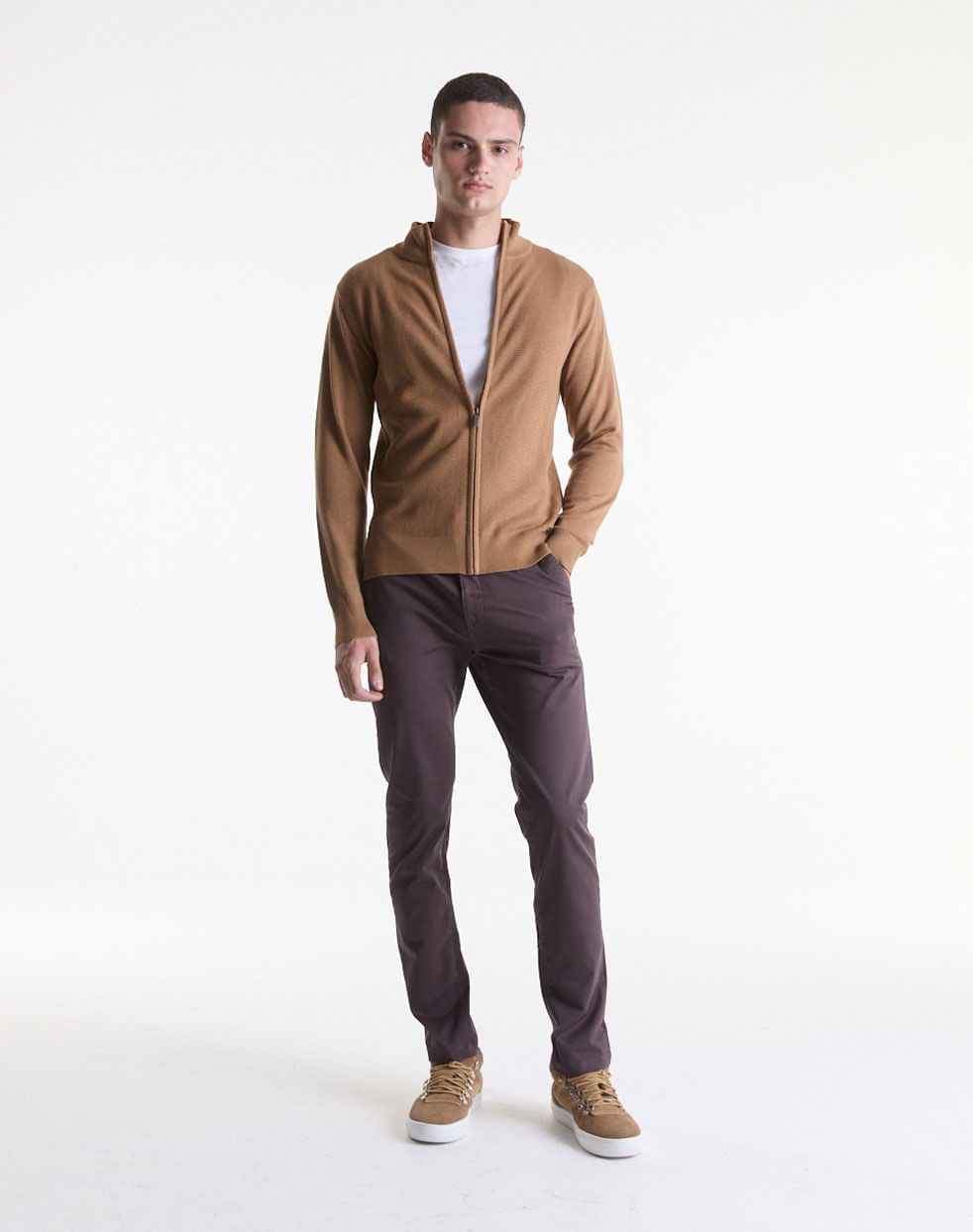 Campera tejida tramada UURI — imagen 4