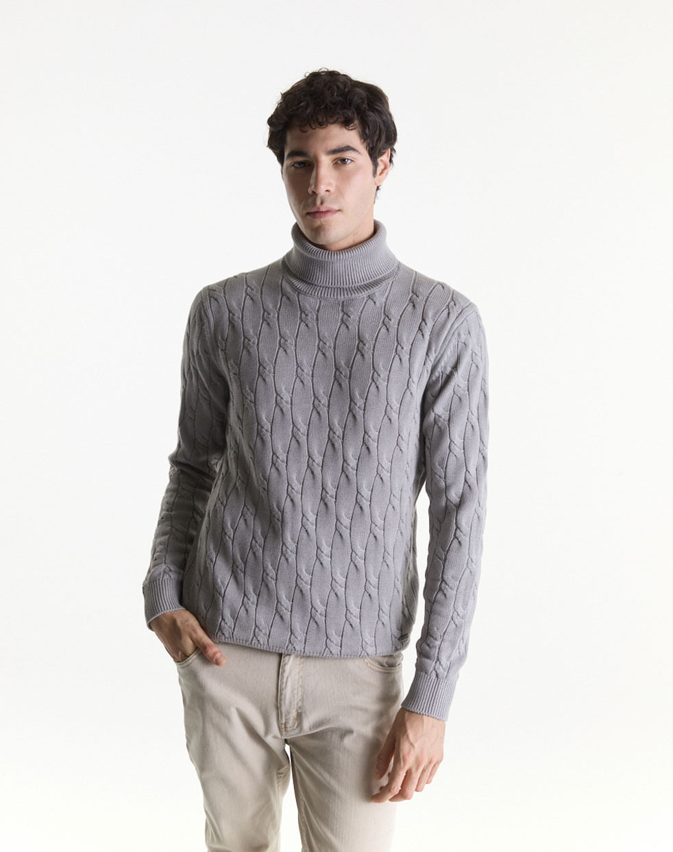 Polera trenzada TEODOSIO