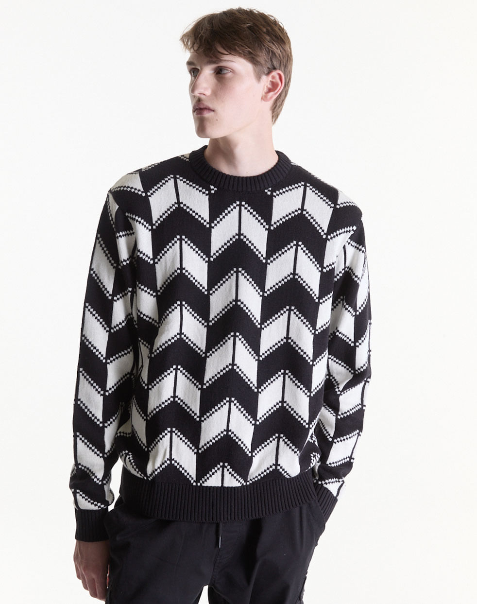 Sweater escote redondo COLONIA
