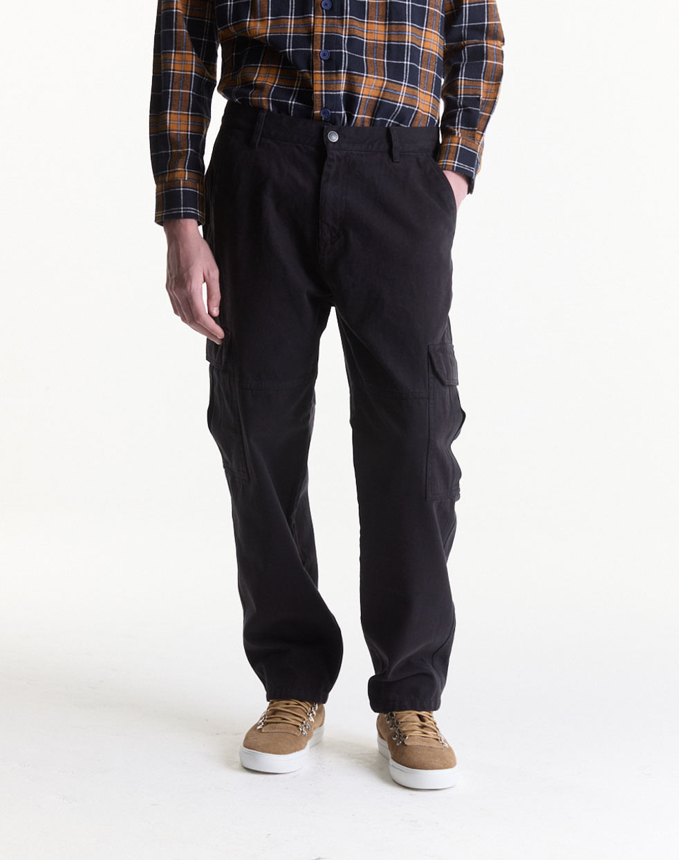 Pantalón cargo relaxed 100% algodón HAMBURGO
