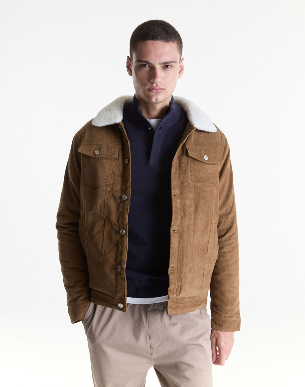 Campera corderoy 100% algodón
