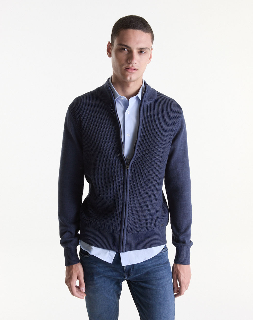 Campera tejida tramada EUSEBIO