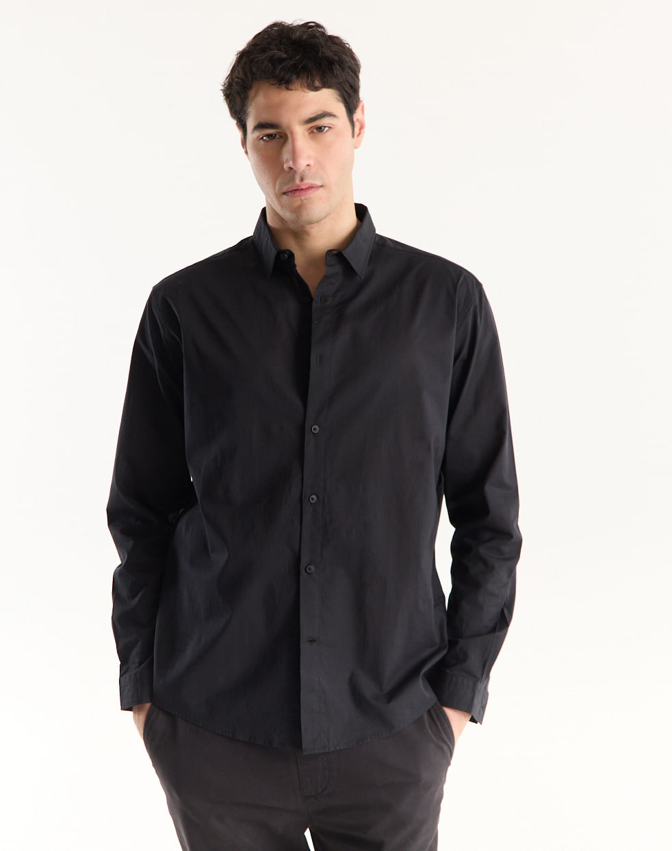 Camisa regular 100% algodón ADENIUM