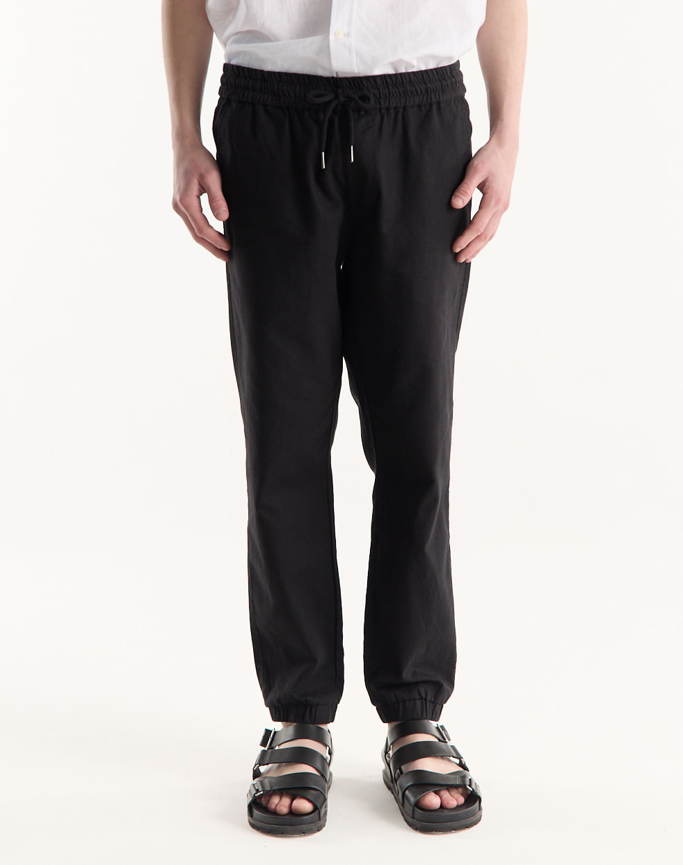 Pantalón jogger relaxed lino algodon ELIAS