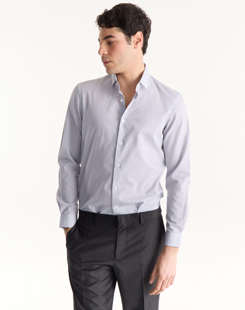 Camisa vestir slim 100% algodón Elliot EQUUS