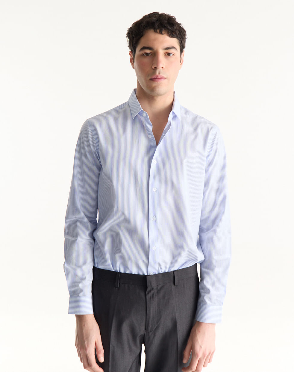 Camisa vestir slim 100% algodón GIDEON