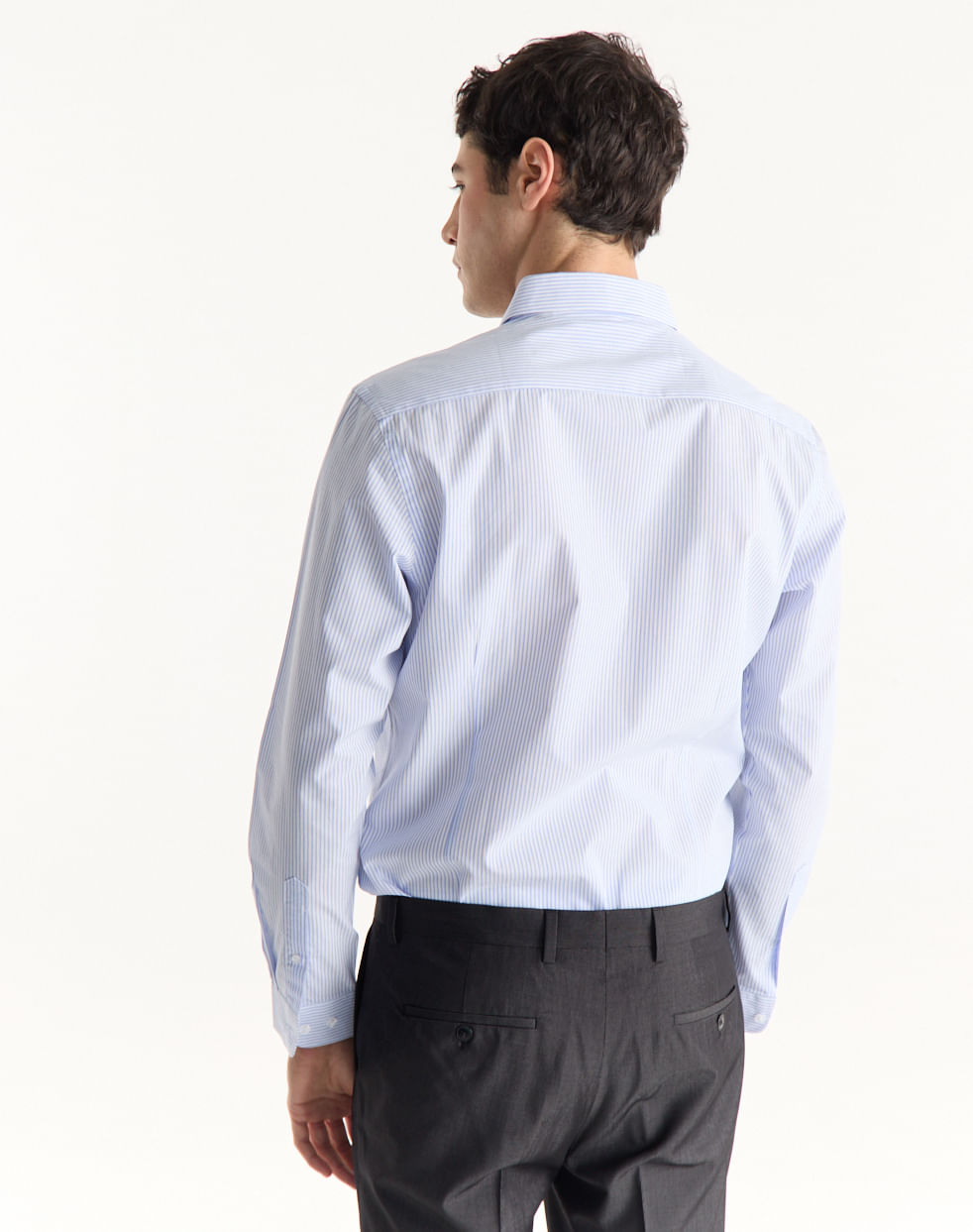 Camisa vestir slim de 100% algodón Gideon — imagen 3
