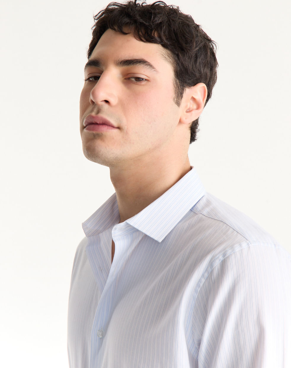 Camisa vestir slim 100% algodón Jordan EQUUS — imagen 2
