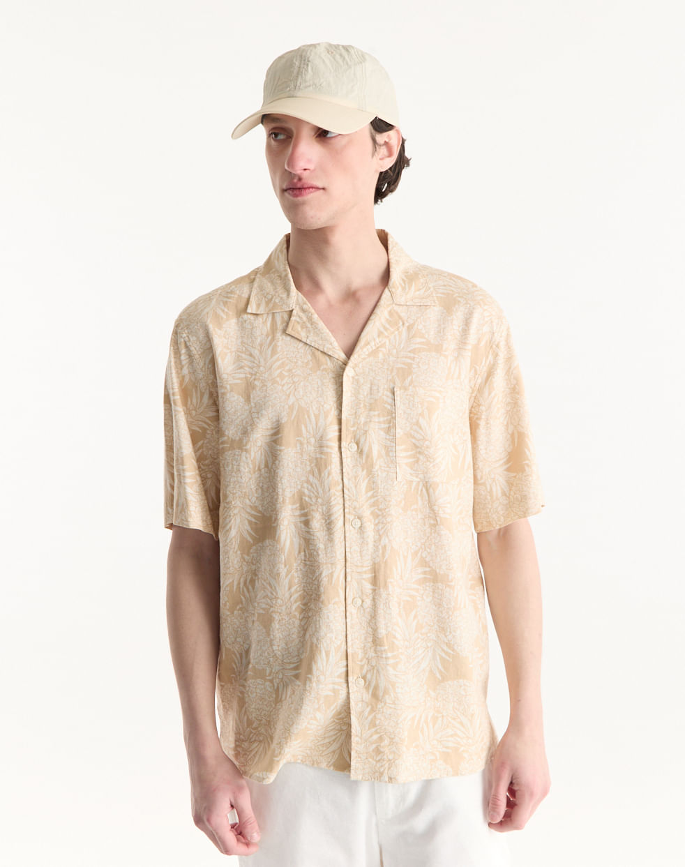 Camisa ultra relaxed lino FINN