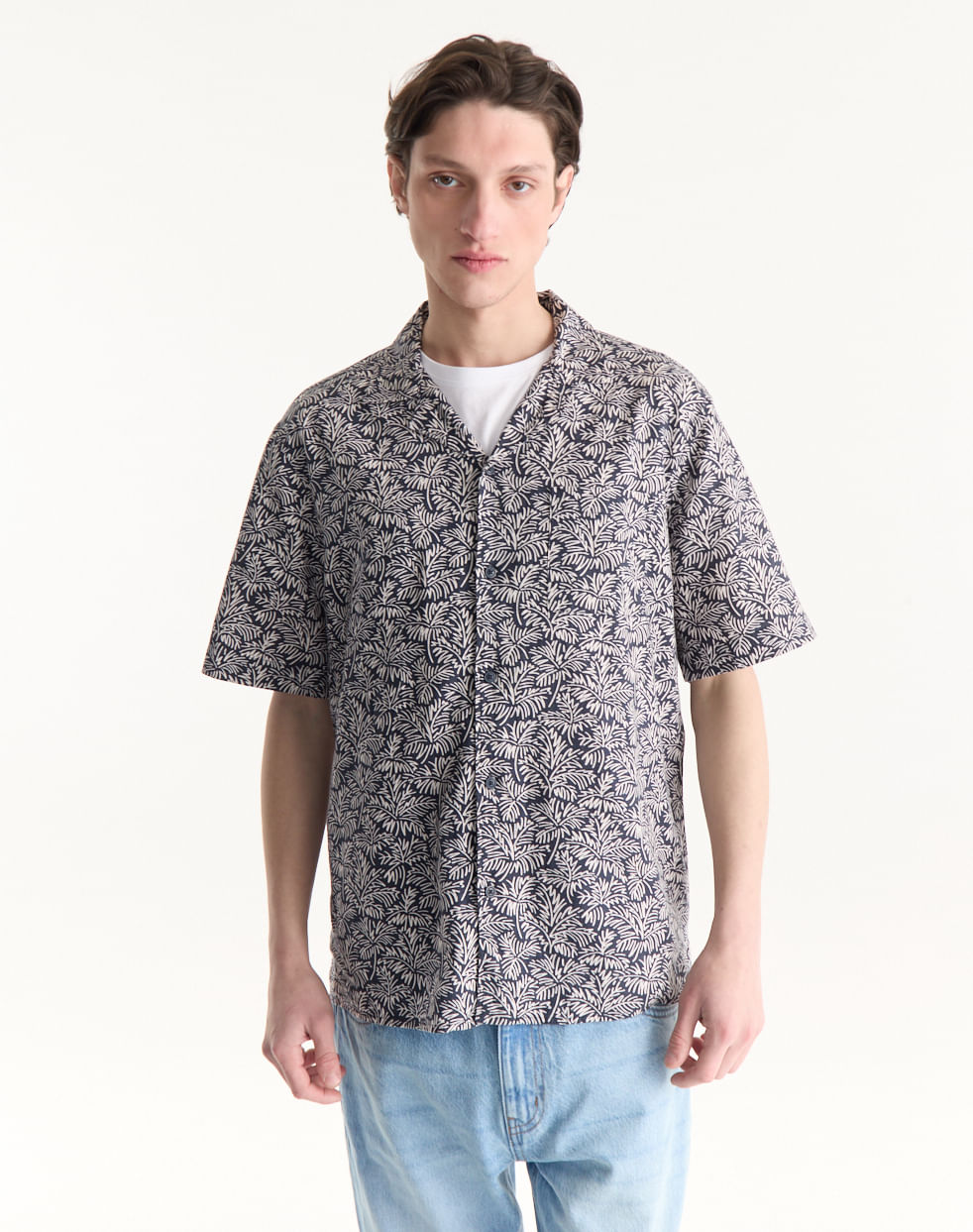 Camisa ultra relaxed lino SAMUEL
