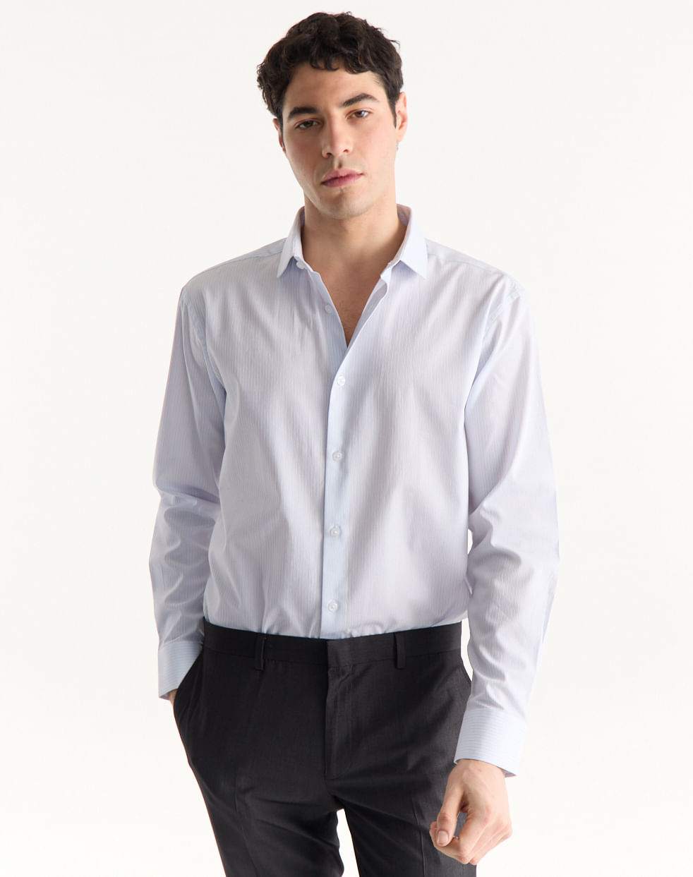 Camisa vestir regular 100% algodón QUINN