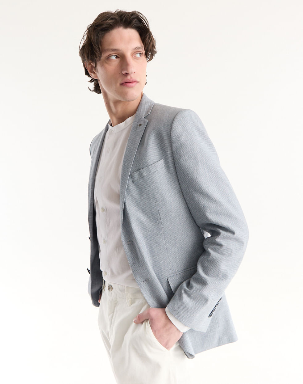 Saco regular lino confort AIKE — imagen 2