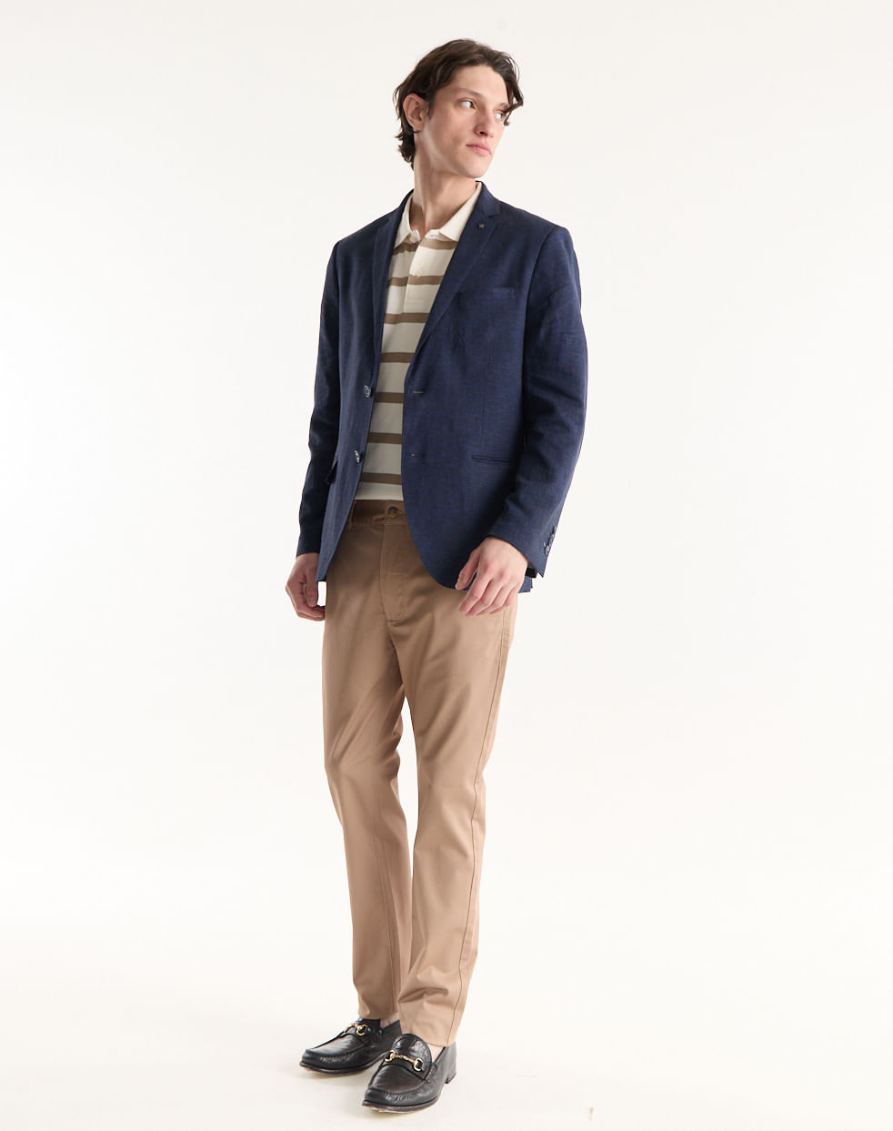 Saco regular de lino confort de EQUUS — imagen 4